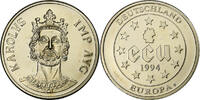 Germany 1 Ecu Europa Charlemagne, Waldaschaff, Copper-nickel -