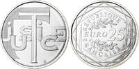 France 25 Euro Justice, MDP, Silver -