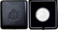 San Marino 10 Euro Robert Schuman, Proof, Rome, Silver -