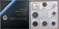 San Marino Set 1 Lire - 500 Lire Rome -