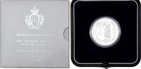 San Marino 5 Euro Death of Amerigo Vespucci (500° Anniv.), Proof, Rome -