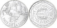 France 10 Euro Pays de la Loire, MDP, Silver -