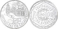 France 10 Euro Nord-Pas-de-Calais, MDP, Silver -