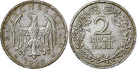 Weimar Republic 2 Mark Muldenhütten, Silver -