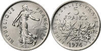 France 5 Francs Semeuse, MDP, série FDC, Copper-Nickel Plated Nickel -