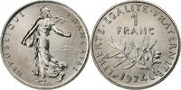 France 1 Franc Semeuse, MDP, série FDC, Nickel -