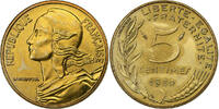France 5 Centimes Marianne, MDP, série FDC, Bronze-Aluminium -