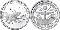Marshall Islands 50 Dollars First Space Shuttle Flight, Sunshine Mint -