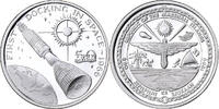 Marshall Islands 50 Dollars First Docking in Space, Sunshine Mint -