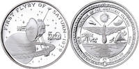 Marshall Islands 50 Dollars First Flyby of Saturn, Sunshine Mint, Proof -