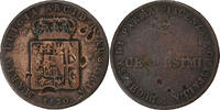 Duchy of Parma and Piacenza 5 Centesimi Duchy of Parma, Maria Luigia, Parma, Copper -