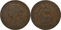 United Kingdom 1/2 Penny Victoria, London, Bronze -