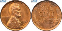 United States Cent Lincoln, San Francisco, Bronze, NGC, KM:132 -