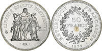 France 50 Francs Hercule, MDP, série FDC, Silver -