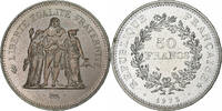 France 50 Francs Hercule, MDP, série FDC, Silver -
