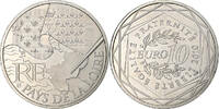 France 10 Euro Pays de la Loire, MDP, Silver -