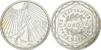 France 25 Euro Semeuse, MDP, Silver -