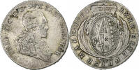 Electorate of Saxony 1/6 Thaler Friedrich August III, Billon -
