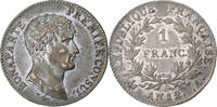 France 1 Franc Napoléon Bonaparte, Paris, Silver -