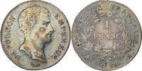 France 1 Franc Napoleon I, Paris, Silver, Gadoury:443 -