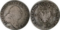 Kingdom of Prussia 4 Groschen Friedrich Wilhelm II, Berlin, Silver -