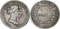 Principality of Lucca and Piombino 5 Franchi Felix and Elisa, Firenze -