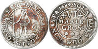 Duchy of Brunswick-Lüneburg 6 Mariengroschen Ernst August, Silver -