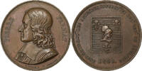France Medaille Pierre Fermat, Académie de Toulouse, Copper -