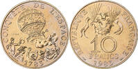France 10 Francs Conquête de l'espace, MDP, Pattern -
