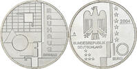 Germany 10 Euro Bauhaus Dessau, Berlin, Silver, KM:230 -