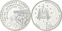 Germany 10 Euro Columbus Laboratory on ISS, Munich, Silver -