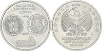 Germany 10 Euro University of Leipzig, Berlin, Silver, KM:282 -