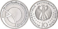Germany 10 Euro Porcelain Manufacturing, Stuttgart, Silver -