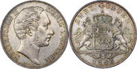 Kingdom of Bavaria 2 Gulden Maximilian II, Munich, Silver -