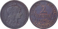 France 2 Centimes Daniel-Dupuis, Paris, Bronze, Gadoury:107 -