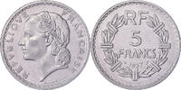 France 5 Francs Lavrillier, Paris, Nickel, Gadoury:760 -