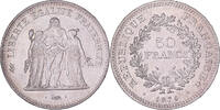 France 50 Francs Hercule, MDP, Obverse of 20 francs, Silver -
