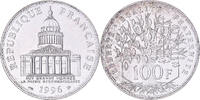 France 100 Francs Panthéon, MDP, Proof, Silver, Gadoury:898 -
