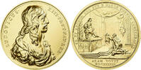 France Medaille Louis XIII, Vœu de Louis XIII, Gilt Bronze, T. Bernard -