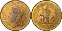 Straits Settlements 1 Crown Edward VIII, 1 Crown Fantasy, Copper -