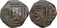 Spain 8 Maravedis Philip III, Segovia, COB, Copper -
