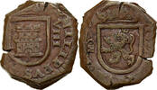 Spain 8 Maravedis Philip IV, Madrid, COB, Copper, KM:10.5 -