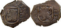 Spain 8 Maravedis Philip IV, Grenade, COB, Copper, KM:10.4 -