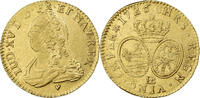 France Louis d'Or Louis XV, Strasbourg, Gold, Gadoury:340 -