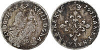 France 4 Sols des Traitants Louis XIV, Paris, Silver -
