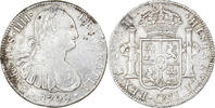 Mexico 8 Reales Charles IV, Mexico City, Silver, KM:109 -