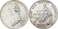France betaalpenning Louis XVI, Payeurs des rentes, Silver, Droz -