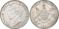 Kingdom of Württemberg 2 Gulden Wilhelm I, Stuttgart, Silver -