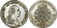 Sweden 1/3 Riksdaler Gustaf III, Silver, KM:516 -