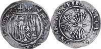 Spain 1 Réal Ferdinand & Isabella, Seville, Silver -